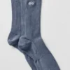 Unisex halvhöga diskreta strumpor – Bluestone