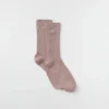 Unisex halvhöga diskreta strumpor – taupe