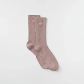 Unisex halvhöga diskreta strumpor – taupe