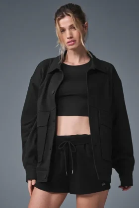 Unisex One Up-jackor – Svart