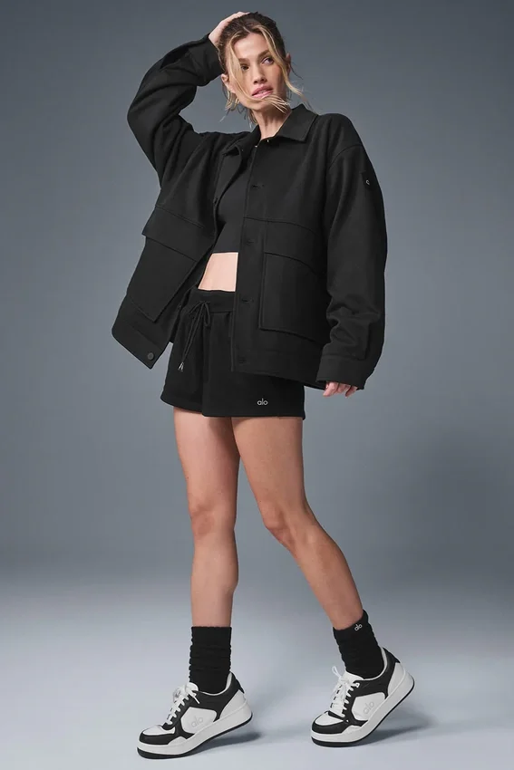 Unisex One Up-jackor – Svart