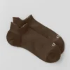 Unisex Performance Tab-strumpor – Espresso