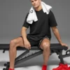 Unisex Performance Tab-strumpor – klarröd