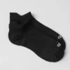 Unisex Performance Tab-strumpor – Svart/Titan