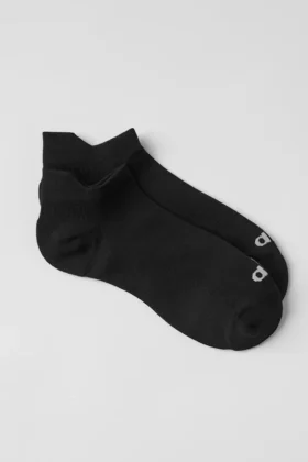 Unisex Performance Tab-strumpor – Svart/Titan