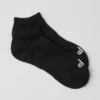 Unisex Street-strumpor – svart/vit
