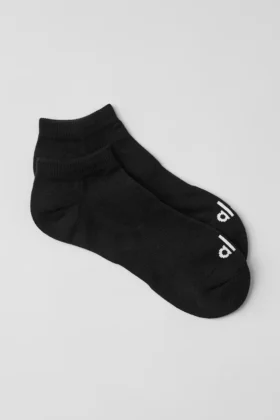 Unisex Street-strumpor – svart/vit