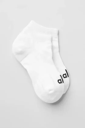 Unisex-strumpor för vardagsbruk – Vit/svart