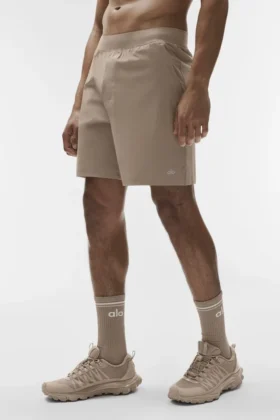 Unisex Throwback-strumpor – Gravel/White