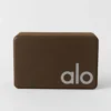 Uplifting yogablock – Espresso/Silver