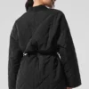 Urbanite Wrap Puffer – Svart