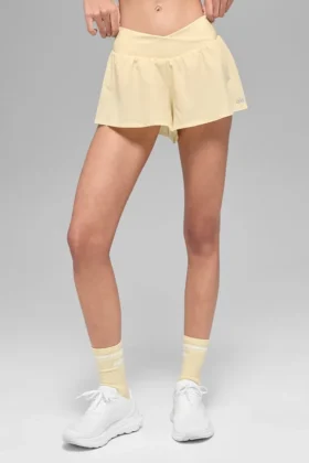 V-Cute löparshorts – Candlelight Yellow