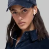 Velvet Off-Duty Keps – marinblå
