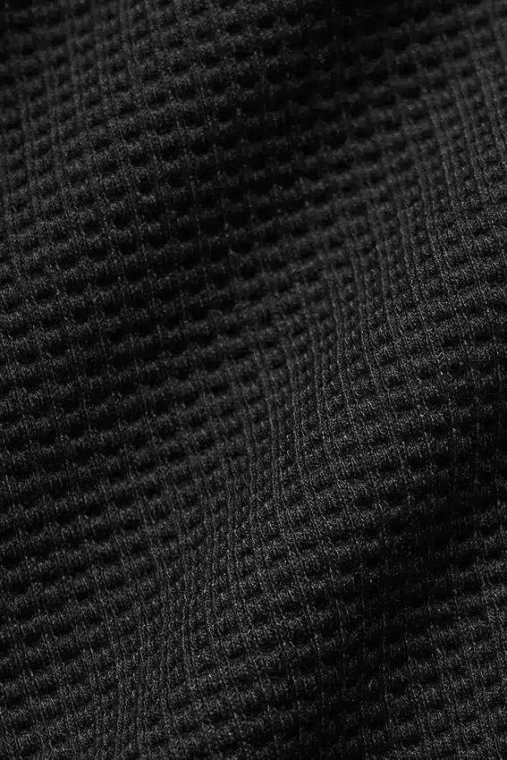 Waffle Lounge Jogger – Svart