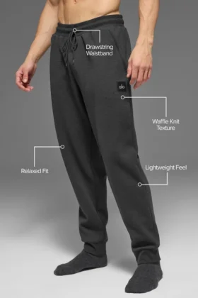 Waffle Lounge Jogger – antracit