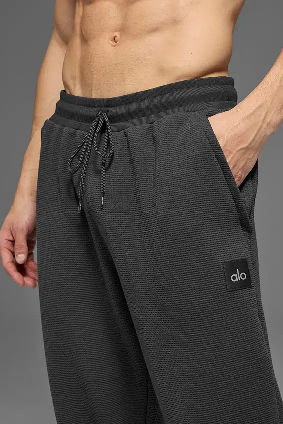 Waffle Lounge Jogger – antracit
