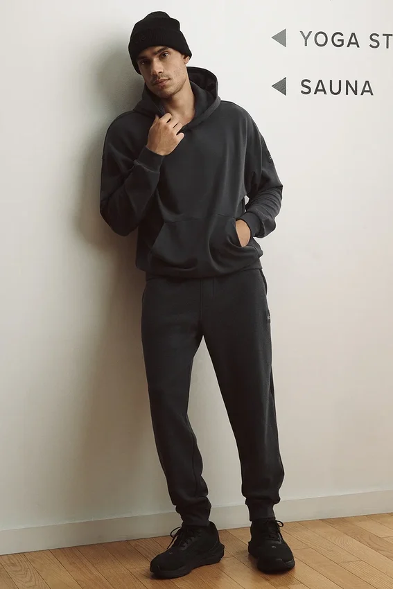 Waffle Lounge Jogger – antracit