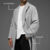 Wool Gameday Overcoat – Athletic Heather Grey