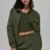Work It Bomber – olivgrön